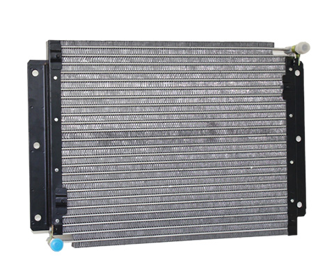 管帶式大宇挖機冷凝器